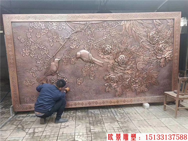 铜浮雕制作 铜壁画价格 锻铜雕塑厂家 铸铜雕塑定制3